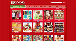 Desktop Screenshot of bende.com